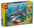 31381 Creator 3 in 1 Squalo Con Scrigno del Tesoro