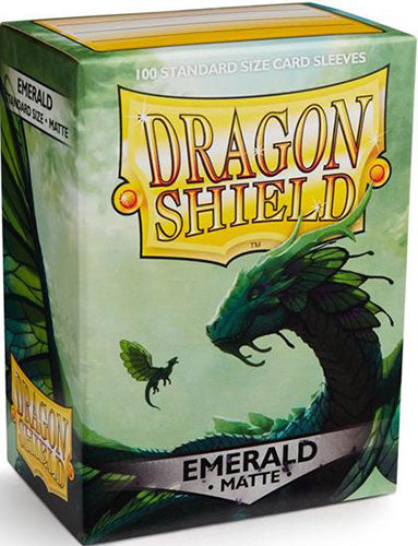 DRAGON SHIELD Bustine Standard Matte Emerald 100pz