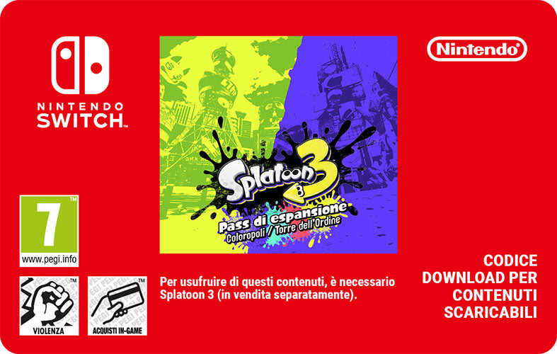 Splatoon 3 Expansion Pass SWITCH PIN