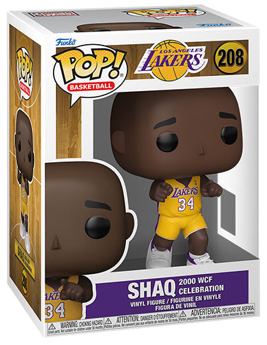 FUNKO POP NBA Lakers Shaq O'Neal 2000 WCF Celebration 208