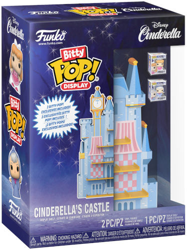 FUNKO BITTY POP Display Disney Cenerentola Castle