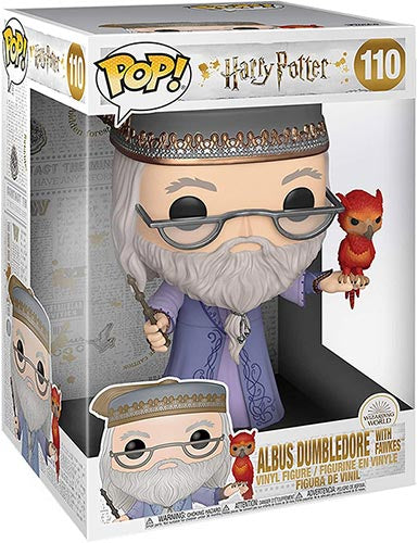 FUNKO BIG 25cm Harry Potter Albus Silente w/Fawkes 110