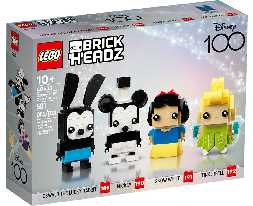 40622 BrickHeadz Disney Celebrazione 100 Anni EOL RARE