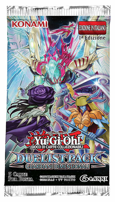 YUGI Duelist Pack Guardiani Dimensionali 1 Busta