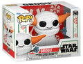 FUNKO POP Holiday Star Wars The Mandalorian Grogu (Snow) 748