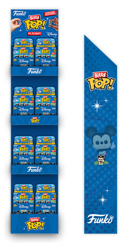 Espositore da Terra FUNKO BITTY POP Flatpack