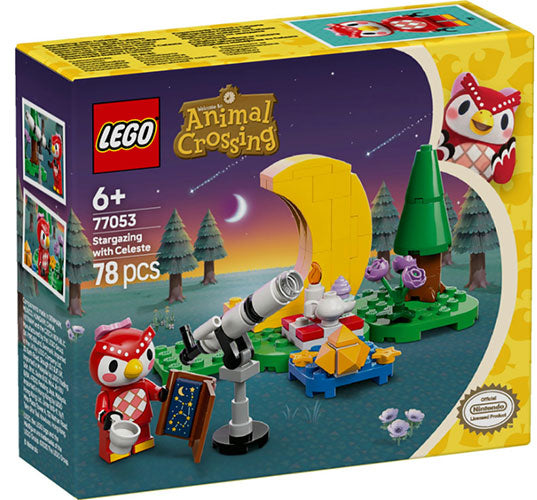 77053 Animal Crossing Osservando le Stelle con Celeste