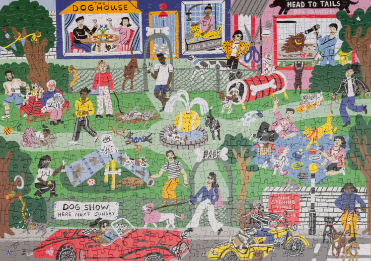 Puzzle 500pz Bark Park