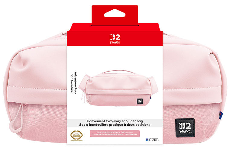 HORI SWITCH 2/SWITCH Borsa a Tracolla Rosa