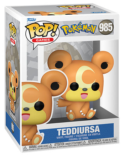 FUNKO POP Pokemon Teddiursa 985