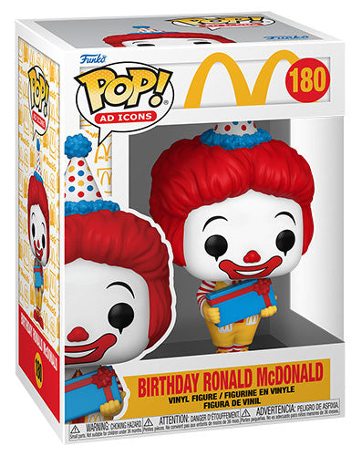 FUNKO POP Icons McDonald's Birthday Ronald McDonald 180