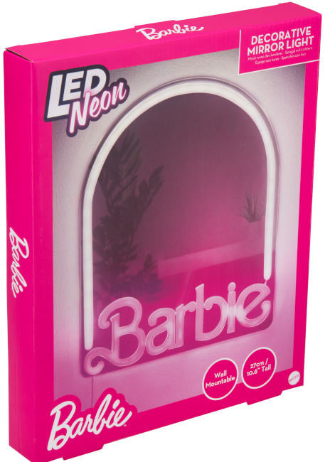 Paladone Lampada Neon da Muro Specchio Barbie