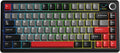 AULA Tastiera Gaming F75 MAX Black + Red ANSI US