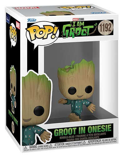 FUNKO POP I Am Groot Groot in Onesie Bobble 1192