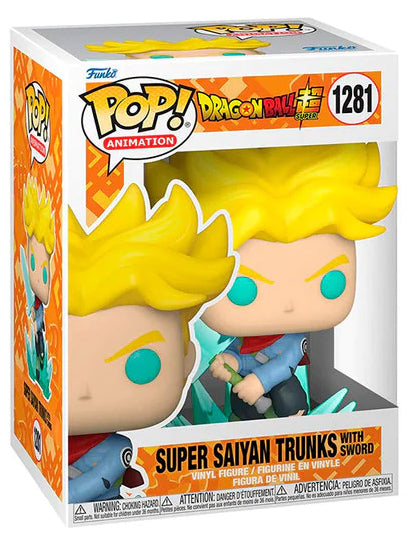 FUNKO POP Dragon Ball Super Saiyan Trunks w/Sword 1281