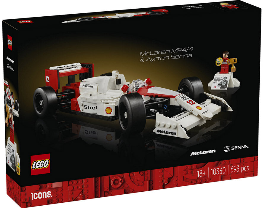 10330 Icons McLaren MP4/4 e Ayrton Senna