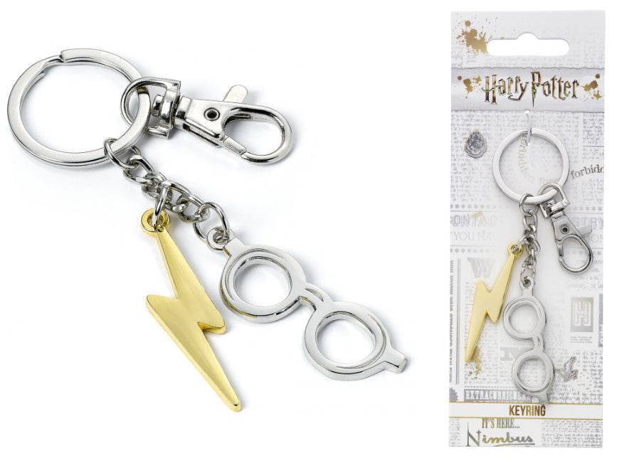 Portachiavi Harry Potter Occhiali e Fulmine Harry