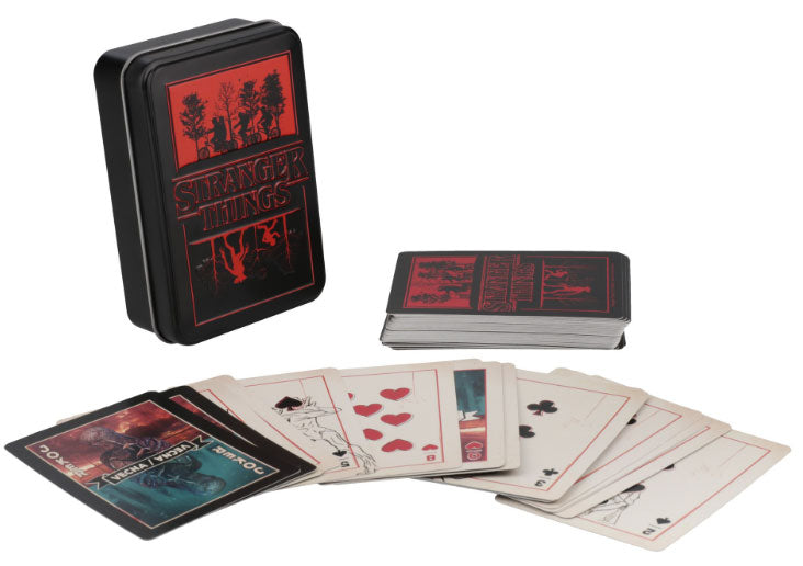 Paladone Carte da Poker in Tin Stranger Things