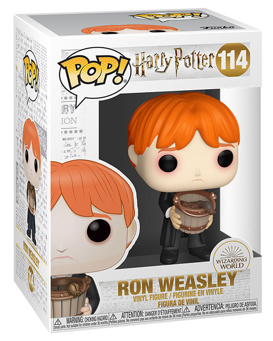 FUNKO POP Harry Potter Ron Weasley Puking Slug w/Bucket 114