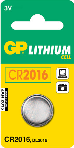 GP Battery CR2016 C1