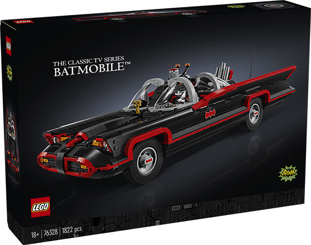 76328 DC Comics Batman Batmobile Classic TV Series RARE