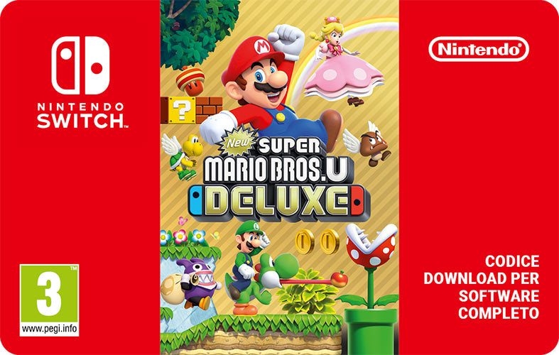 New Super Mario Bros. U Deluxe Switch PIN