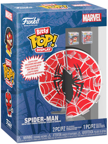 FUNKO BITTY POP Display Marvel Spider-Man Web