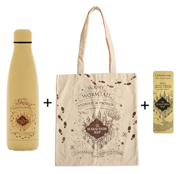 Gift Set 3 in 1 Harry Potter Mappa del Malandrino