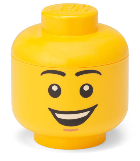 Contenitore LEGO Testa Happy Boy