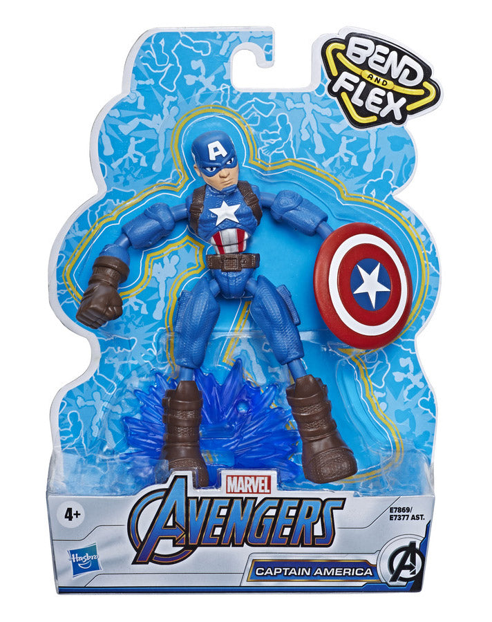 Figure Marvel Avengers Bendy Ass.to