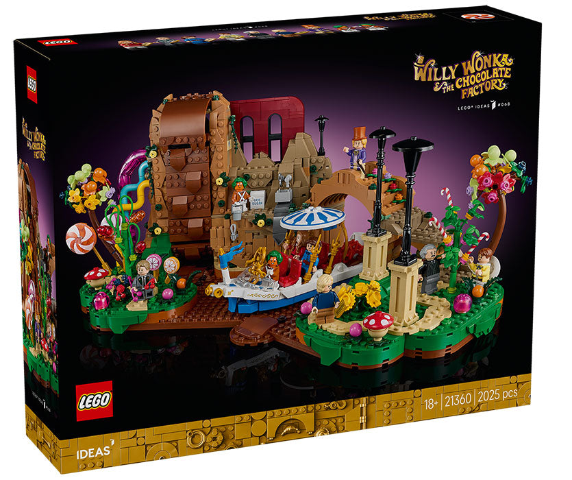 21360 Ideas Willy Wonka e la Fabbrica di Cioccolato RARE
