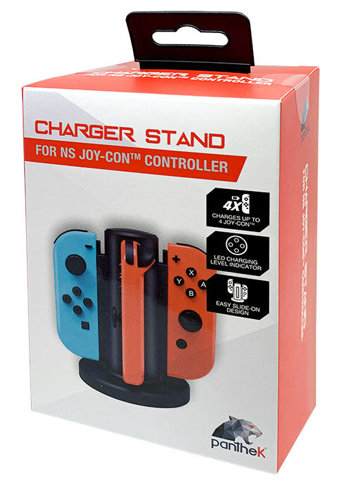 PANTHEK SWITCH Stand Ricarica 4 Joy-Con