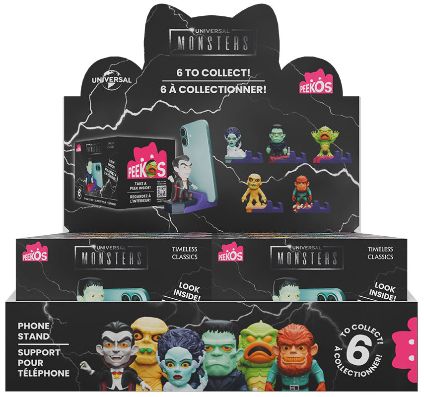 PEEKOS Universal Monsters 1pz Assortimento