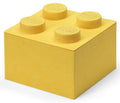 Contenitore LEGO Brick 4 Feltro Giallo