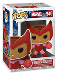 FUNKO POP Holiday Gingerbread Marvel Scarlet Witch 940