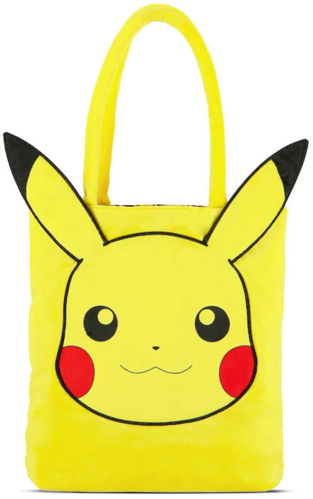 Borsa Pokemon Pikachu Face Plush