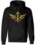 Felpa con Cappuccio The Legend of Zelda Hyrule Logo L