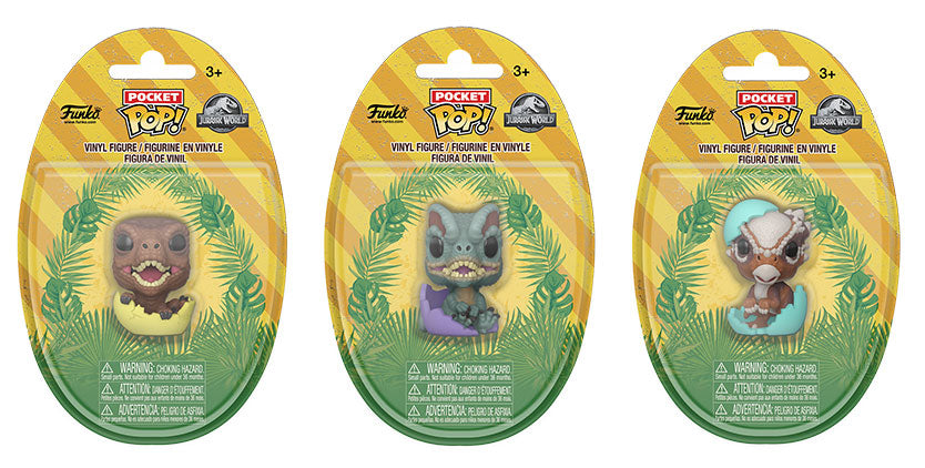 FUNKO POCKET POP MINI EGG ASSORTIMENTO Jurassic Park 1pz