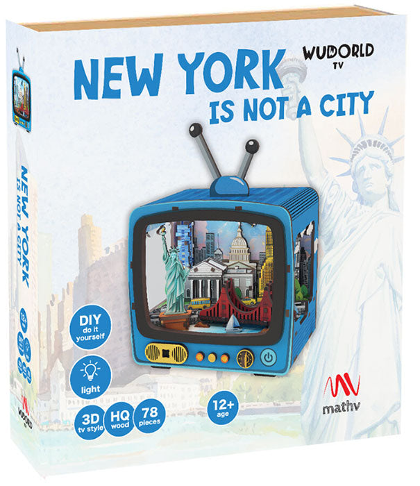 Vintage TV New York Is Not A City