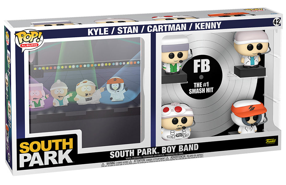 FUNKO POPS Albums Deluxe South Park Boy Band 4 Pack 42