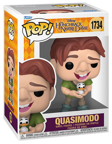 FUNKO POP Il Gobbo di Notre Dame Quasimodo w/Bird 1734