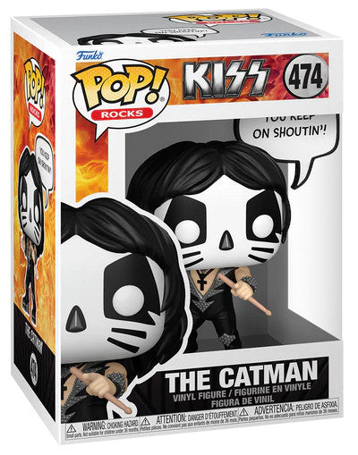 FUNKO POP Rocks KISS The Catman Rock & Roll All Nite 474
