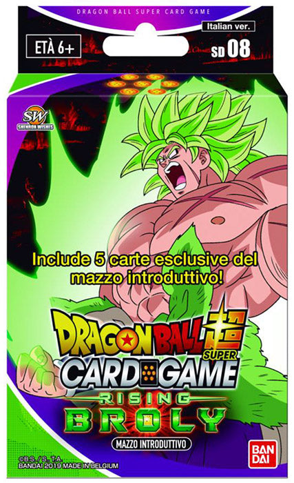 Dragon Ball ITA Super Rising Broly SD08 1 Mazzo