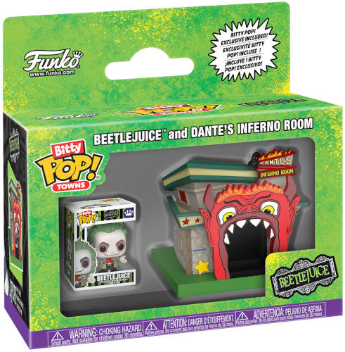 FUNKO BITTY POP Town Beetlejuice & Dante's Inferno Room