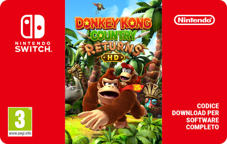 Donkey Kong Country Returns HD Switch PIN