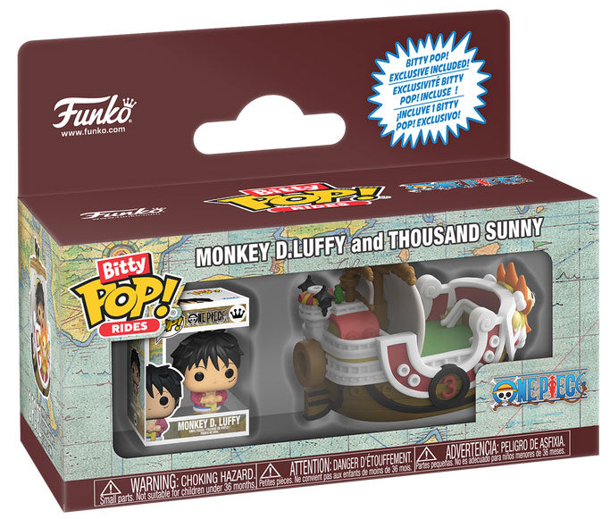 FUNKO BITTY POP Rides One Piece Monkey D.Luffy and Thousand