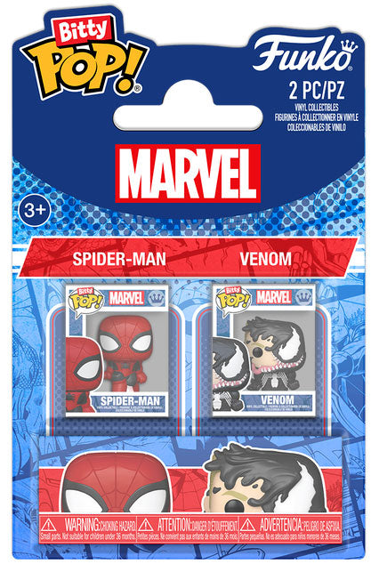 FUNKO BITTY POP 2 Pack Spider-Man & Venom