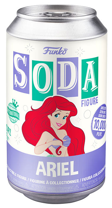 FUNKO SODA Disney Ariel w/Chase