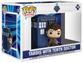 FUNKO POPS Doctor Who Tardis w/Tenth Doctor 318