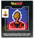 Lampada da Muro Dragon Ball Z Goku Neon